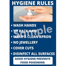 Hygiene Rules Poster