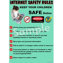 Internet Safety Rules Poster